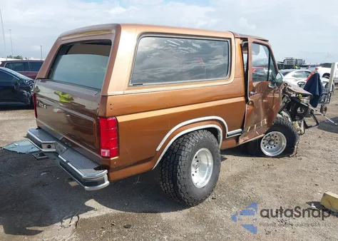 1980 Ford Bronco z USA, uszkodzony, nr VIN U15GLHA22221